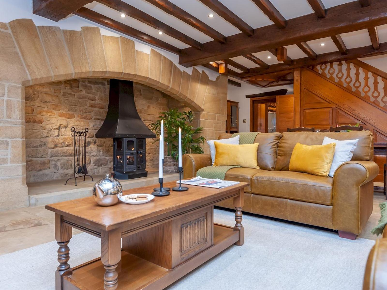 Farmhouse Barn - Rustic Luxury For Families -Leeds Pass The Keys Villa Pudsey Eksteriør bilde