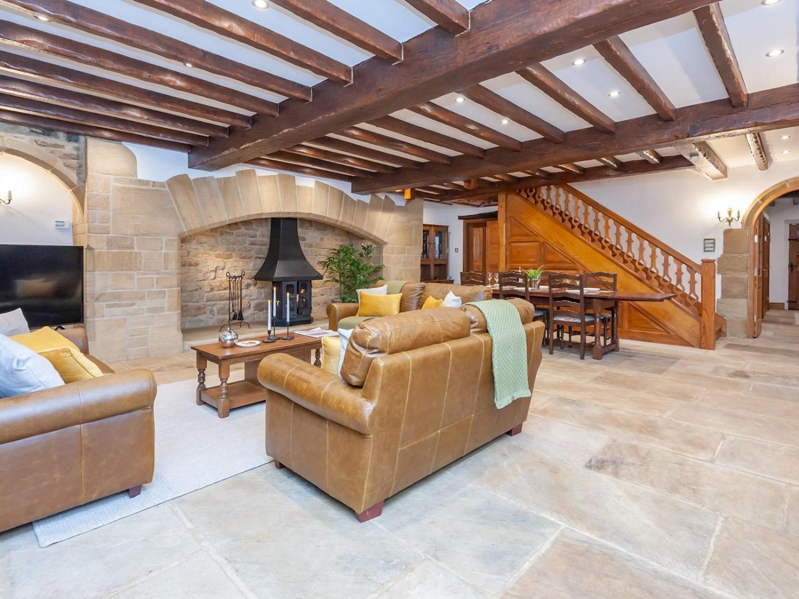 Farmhouse Barn - Rustic Luxury For Families -Leeds Pass The Keys Villa Pudsey Eksteriør bilde